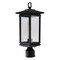 Cwi Lighting Oakwood 1 Light Outdoor Black Lantern Head 0422PT7-1-101 - alternate 5